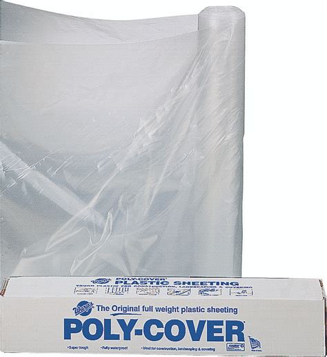 Orgill Poly 6x14 C Poly Film 6 Mil Plastic Clear Polyethylene Film 14