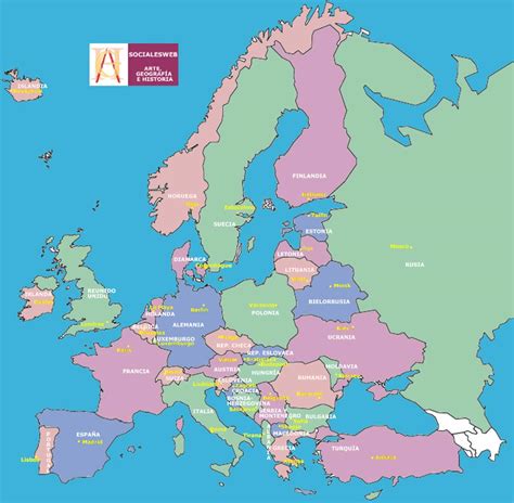 Laura Mapa Pol Tico De Europa