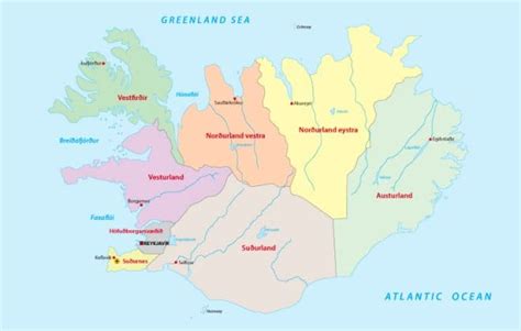 Iceland On Map │complete And Updated Guide For Tourists