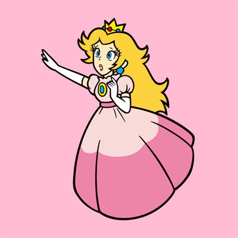 Princess Peach Toadstool By Dergamer0 On Deviantart