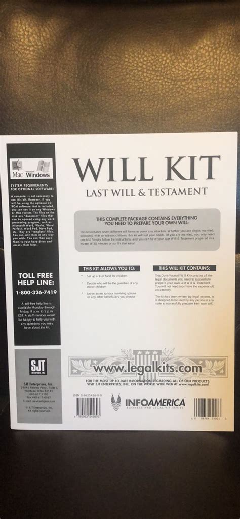 Check spelling or type a new query. Do it yourself last will and testament kit for Sale in Hope Mills, NC - OfferUp