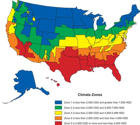 Map Of United States Climate Zonesmap United States