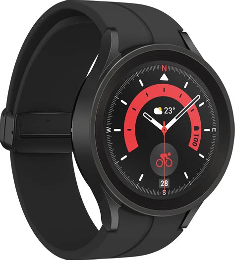 Samsung Galaxy Watch5 Pro 45mm 4g Black Titanium With Black D Buckle