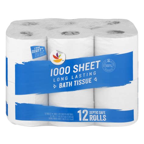 Save On Martins Toilet Paper 1000 Sheets Per Roll 1 Ply Unscented