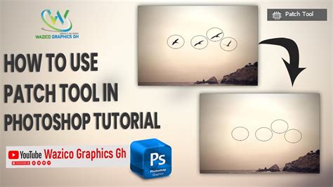 How To Use A Patch Tool Photoshop Tutorial For Beginners Adobe