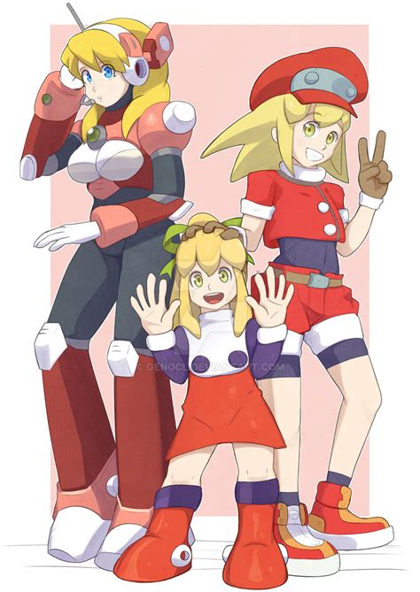 Roll Megaman 30th Anniversary By Genocl On Deviantart