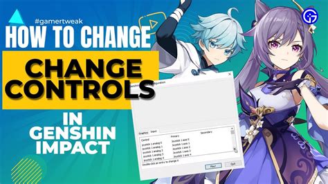 How To Change Controls In Genshin Impact Genshin Controller Guide