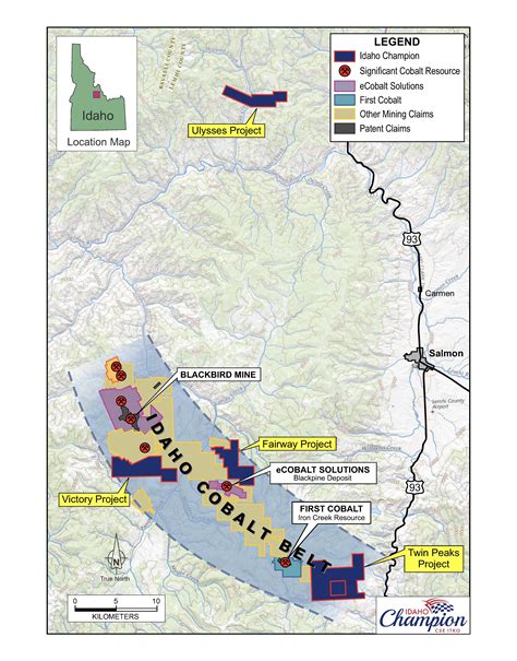 Idaho Champion Completes Acquisition Of 822 Key Cobalt Mining Claims In