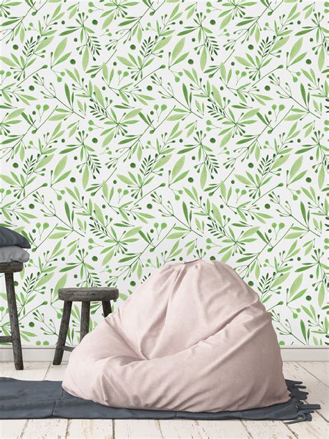 Green Grass Removable Wallpaper Peel And Stick Wallpaper Wall Etsy
