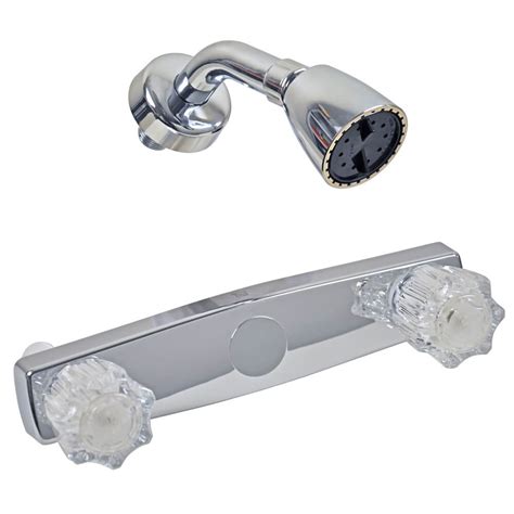 8 In Mobile Homerv Shower Faucet With Arm In Chrome Plumbing Parts