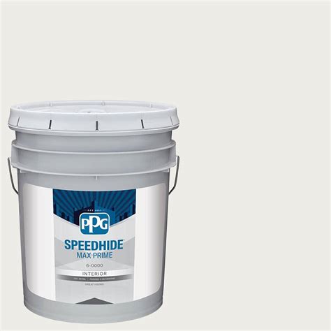 Speedhide Maxprime 5 Gal Ppg1025 1 Commercial White Flat Interior
