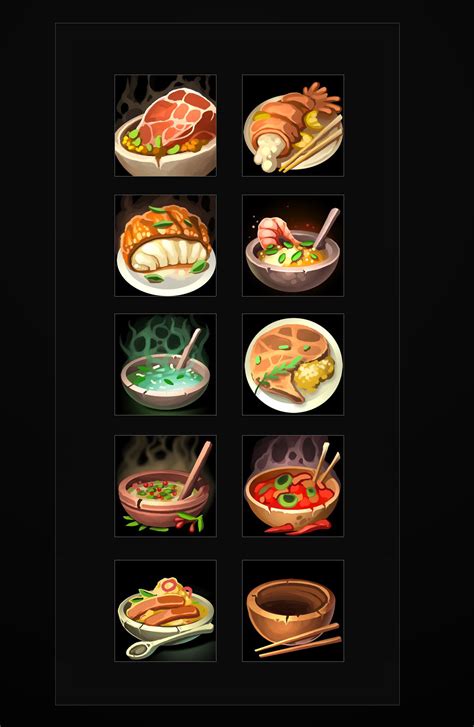 Fantasy Food Icons Food Icons Food Artwork Food