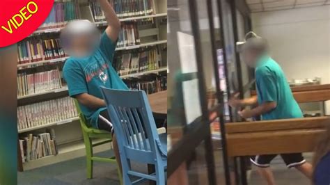 Man Caught Watching Adult Video On Vr Headset In Library With Sound