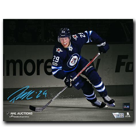 patrik laine winnipeg jets autographed spotlight 8x10 photo cojo sport collectables inc