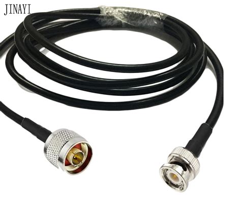 N Male To Bnc Male Connector Coaxial Cable Rg58 50 3 1m 3m 10m 5m In