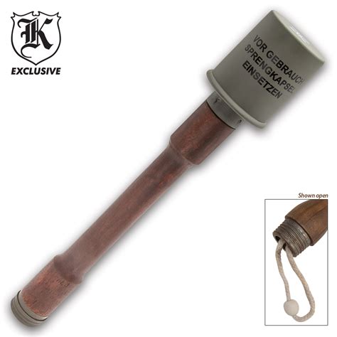 Wwii Era German Stick Grenade Replica Survival