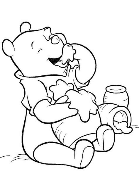 Winnie The Pooh Honey Pot Coloring Pages Winnie The Pooh Coloring Pages 6
