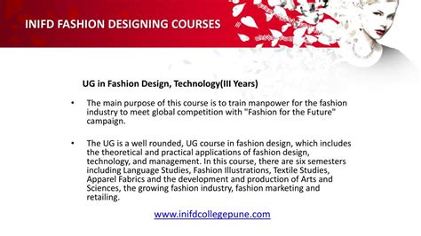 Ppt Why Should You Choose Fashion Design Courses At Inifd Pune