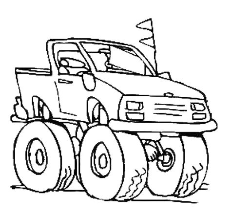 4x4 145952 Transportation Free Printable Coloring Pages