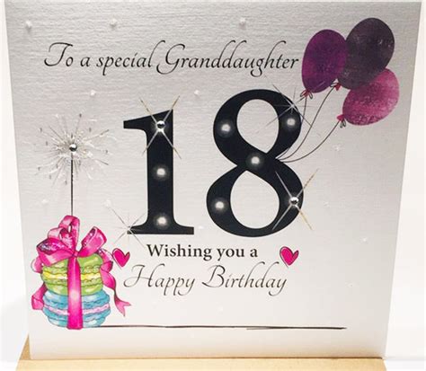 18th Birthday Card Granddaughter 18th Birthday Card 18th Birthday