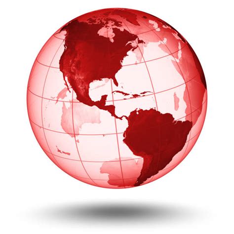 Royalty Free Red Globe Pictures Images And Stock Photos Istock