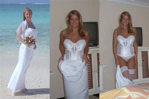 Bride Dressed Undressed Before And After Upicsz Com