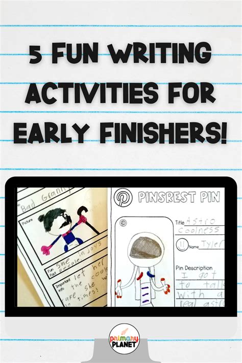 Check Out This Blog Post With 5 Fun Writing Activities For Early