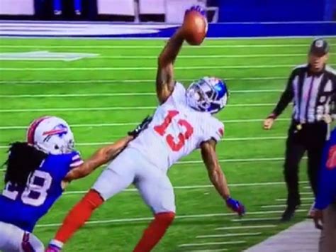 Odell Beckham Jr Made Another Amazing One Handed Catch But It Didnt Count Business Insider
