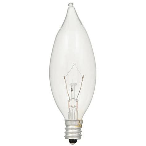 Shop for 60 watt bulb online at target. Sylvania 60-Watt Double Life B10 Incandescent Light Bulb ...