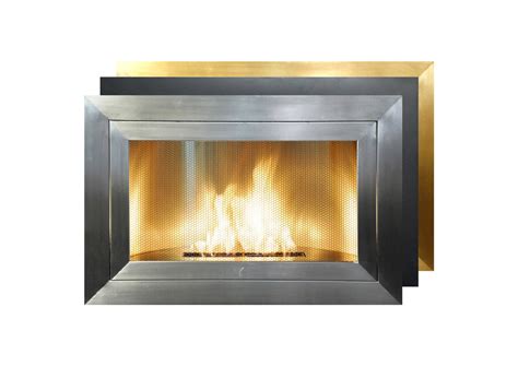 This corner ventless gas fireplace has got the cedar finish, thermostat, and it measures 42 inches of wide. Linear Fireplace Designs | Ventless Linear Fireplaces by HearthCabinet