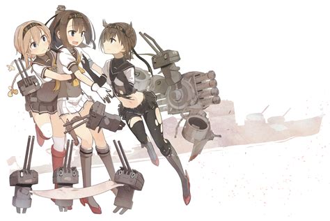 Anime Kantai Collection Akizuki Kancolle Hatsuzuki Kancolle Teruzuki Kancolle Wallpaper