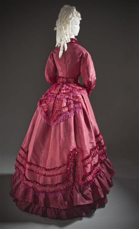 Promenade Dress Ca 1870 From Lacma Exquisite History Of Fashion