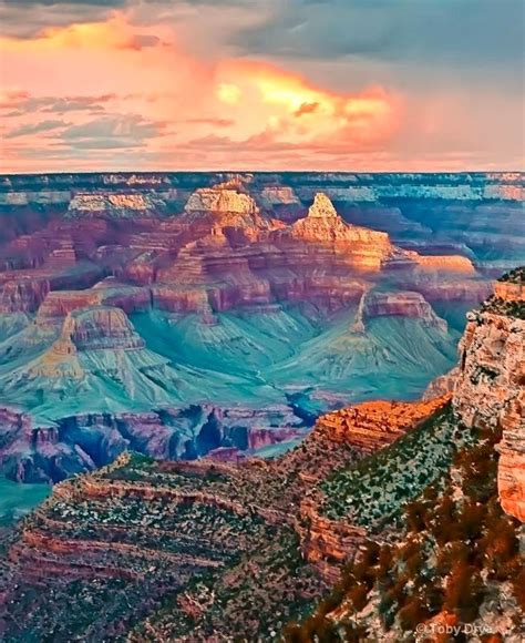 Grand Canyon Sunset Arizona Places To Travel Beautiful Places