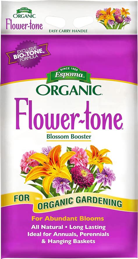 Espoma Organic Flower Tone 3 4 5 Natural And Organic Plant