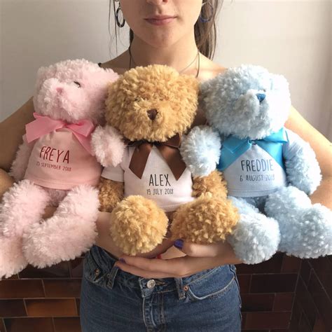 Shop our personalised baby gifts and find something truly unique for the little bundle of joy. Personalised New Baby Bear By Pink Pineapple Home & Gifts ...
