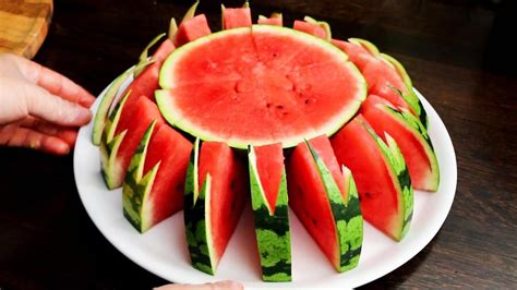 5 Watermelon Cutting Ideas Youtube