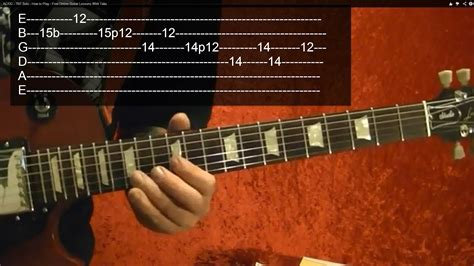 10 Must Learn Rock Guitar Riffs With Printable Tabs Online Guitar Lessons Guitar Learn