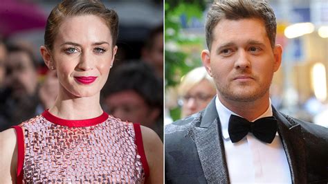 Emily Blunt And Michael Buble