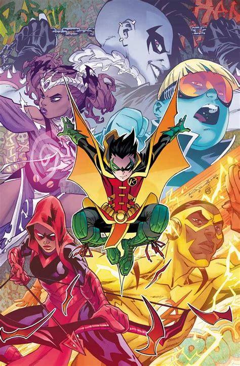 Cover Teen Titans 37 Textless Variant Cover By Khary Randolph R