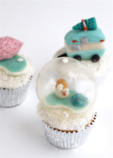 Diy Snow Globe Cupcakes Alana Jones Mann