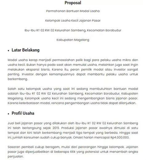 Contoh Proposal Penelitian Usaha Set Kantor Riset