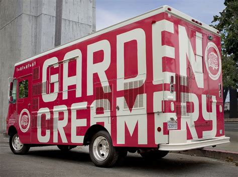 We bought lunch from one of these in downtown san fran and took it back to the hotel and sat by the pool to eat. Garden Creamery | Food Trucks In San Francisco CA