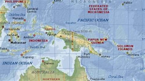 Strong Earthquake Rocks Papua New Guinea On Pacific Ring Of Fire
