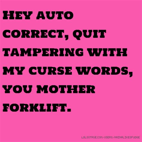 Funny Swear Word Quotes Quotesgram