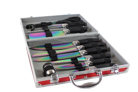 Shop for chef knives zwilling, tojiro, nesmuk, kasumi and more. Pradel Excellence Titanium Line 12-piece Knife Case