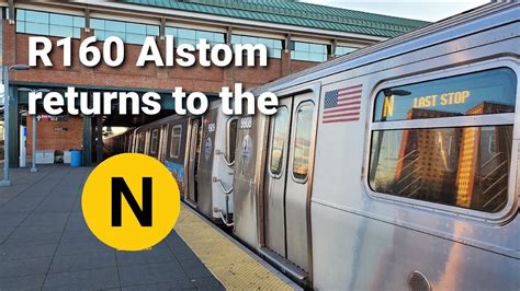 R160 Alstom Returns To The N Youtube