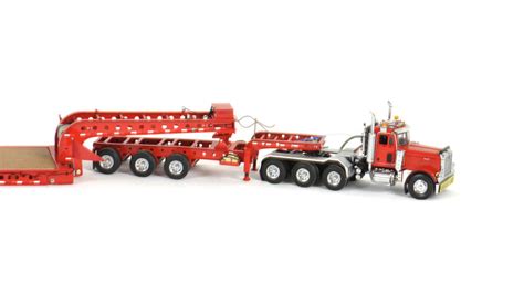 Peterbilt Over Sized Load Model Semi Truck With Trailer M64 The Toy