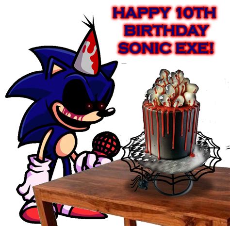 Fnf Its Sonicexes 10th Birthday By 205tob On Deviantart
