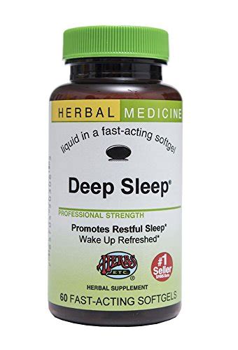 Deep Sleep Natural Herbal Sleep Aid Supplement Non Habit Forming All Natural Sleep Remedy