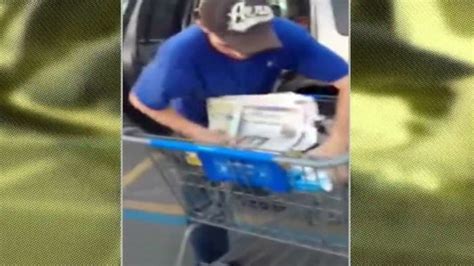 Walmart Shoplifting Suspect Caught On Camera Abc7 San Francisco